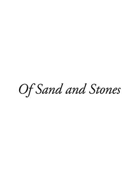 portada Of Sand and Stones