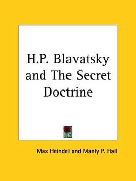 portada h.p. blavatsky and the secret doctrine (en Inglés)