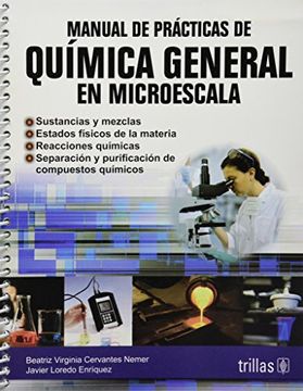 portada manual de practicas de quimica general en microescala