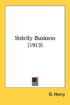 portada strictly business (1913) (en Inglés)