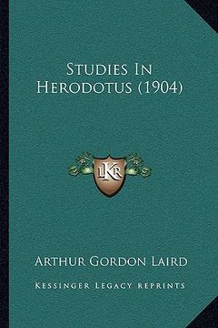 portada studies in herodotus (1904) (en Inglés)