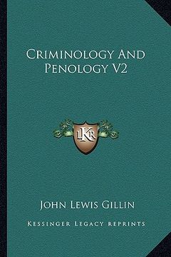 portada criminology and penology v2