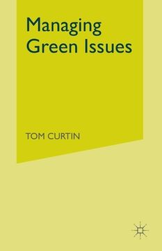 portada Managing Green Issues (en Inglés)