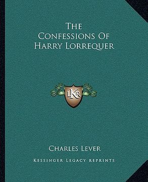 portada the confessions of harry lorrequer (en Inglés)