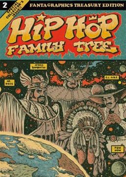 portada Hip hop Family Tree Book 2: 1981-1983: 0 (Fantagraphics Treasury Edition, 2) (in English)