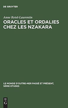 portada Oracles et Ordalies Chez les Nzakara (en Francés)