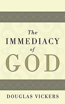 portada The Immediacy of god (in English)
