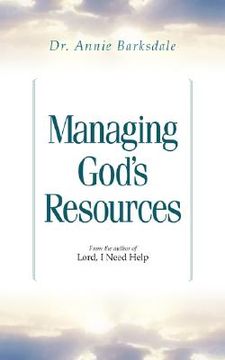 portada managing god's resources (en Inglés)