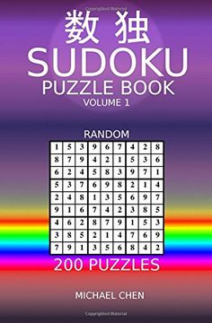 portada Sudoku Puzzle Book: 200 Random Puzzles: Volume 1 (Sudoku Random)