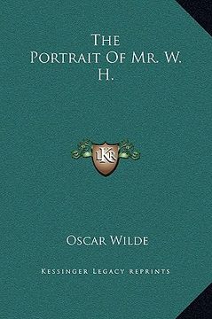 portada the portrait of mr. w. h. (en Inglés)