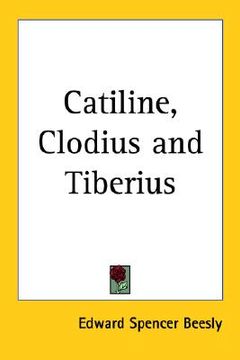 portada catiline, clodius and tiberius (en Inglés)