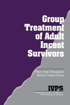 portada group treatment of adult incest survivors (en Inglés)