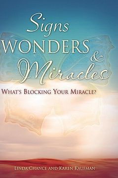 portada signs, wonders & miracles (in English)