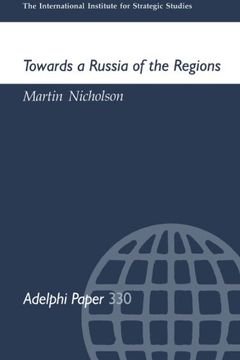 portada Towards a Russia of the Regions (Adelphi Series) (en Inglés)