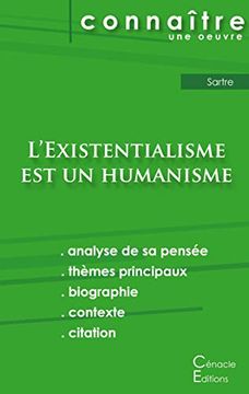 portada Fiche de Lecture L'existentialisme est un Humanisme de Jean-Paul Sartre (Analyse Littã Raire de rã fã Rence et rã Sumã Complet) (en Francés)