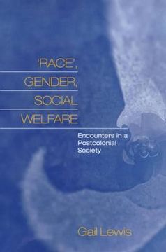 portada race, gender, social welfare: encounters in a postcolonial society