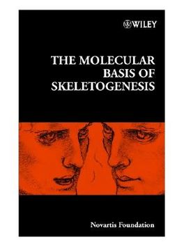portada the molecular basis of skeletogenesis (en Inglés)