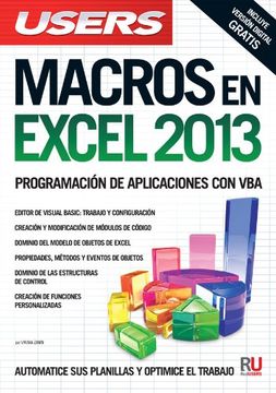 portada Macros en Microsoft Excel 2013: Manuales Users