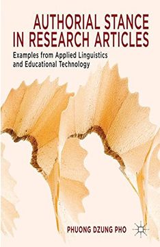 portada Authorial Stance in Research Articles: Examples from Applied Linguistics and Educational Technology