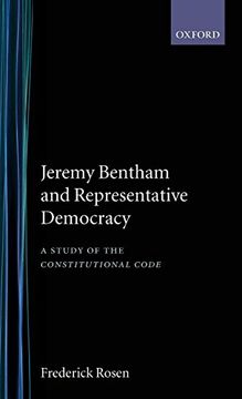portada Jeremy Bentham and Representative Democracy: A Study of the Constitutional Code (en Inglés)