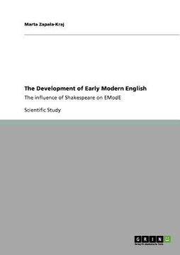 portada the development of early modern english (en Inglés)