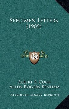 portada specimen letters (1905) (en Inglés)
