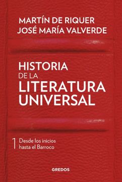 portada Historia de la Literatura Universal i