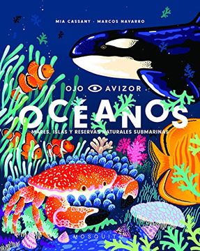 portada Océanos: Mares, Islas y Reservas Naturales Submarinas (in Spanish)