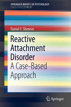 portada reactive attachment disorder: a case-based approach (en Inglés)