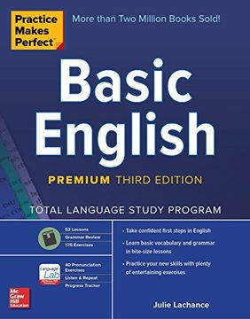 portada Practice Makes Perfect: Basic English, Premium Third Edition 