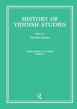 portada History of Yiddish Studies (Winter Stu) (en Inglés)