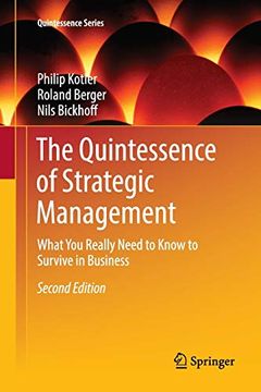 portada The Quintessence of Strategic Management: What you Really Need to Know to Survive in Business (Quintessence Series) (en Inglés)