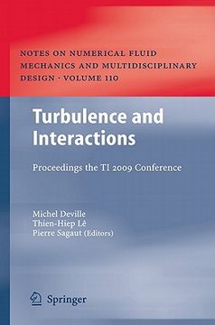 portada turbulence and interactions: proceedings the ti 2009 conference (en Inglés)
