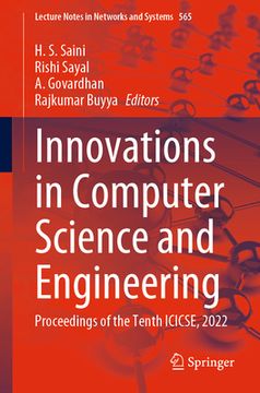 portada Innovations in Computer Science and Engineering: Proceedings of the Tenth Icicse, 2022 (en Inglés)