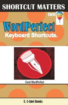 portada Corel WordPerfect Keyboard Shortcuts (in English)