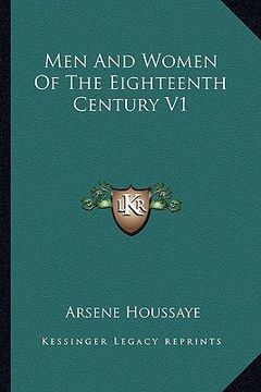 portada men and women of the eighteenth century v1 (en Inglés)