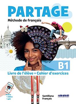 portada Partage b1 Livre+Cahier (en Francés)