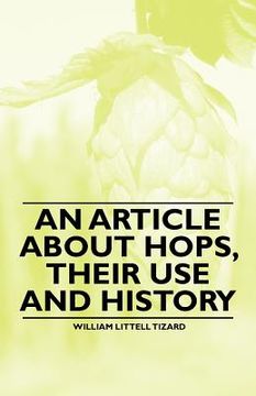 portada an article about hops, their use and history