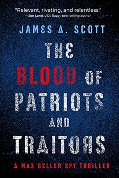 portada The Blood of Patriots and Traitors (a max Geller spy Thriller) (en Inglés)