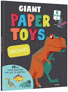 portada Giant Paper Toys Dinosaurs (en Inglés)