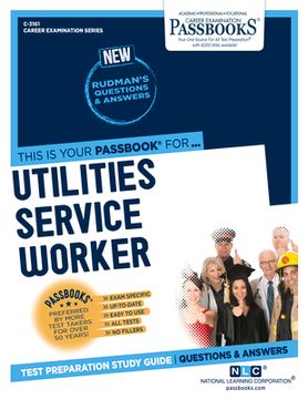 portada Utilities Service Worker (C-3161): Passbooks Study Guide Volume 3161 (in English)
