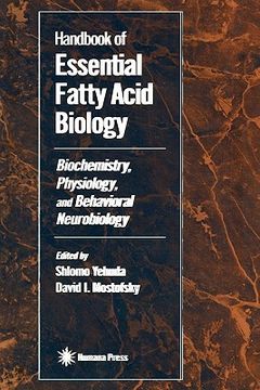 portada handbook of essential fatty acid biology: biochemistry, physiology, and behavioral neurobiology