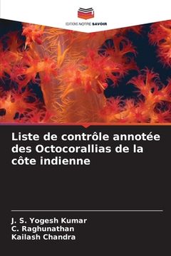 portada Liste de contrôle annotée des Octocorallias de la côte indienne (en Francés)