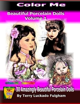 portada Color Me Beautiful Porcelain Dolls - Volume 1 (en Inglés)