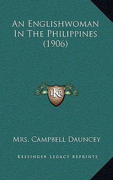 portada an englishwoman in the philippines (1906) (en Inglés)