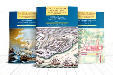 portada Vientos de Guerra. Apogeo y Crisis de la Real Armada. 1750-1823 (Miscelánea) (in Spanish)