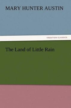 portada the land of little rain (in English)