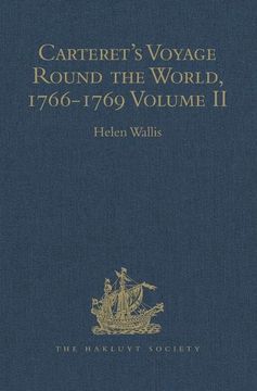 portada Carteret's Voyage Round the World, 1766-1769: Volume II (en Inglés)