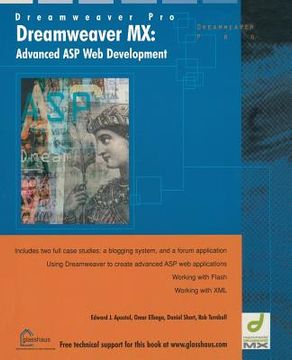 portada dreamweaver mx: advanced asp web development (in English)