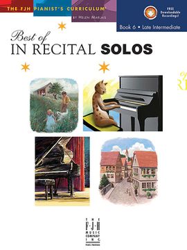 portada Best of in Recital Solos, Book 6 (in English)